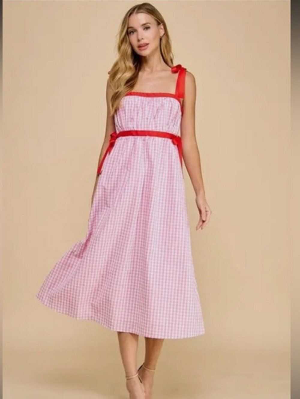 TCEC Pink and White Labelled Garment with Magenta Stitching Size Large